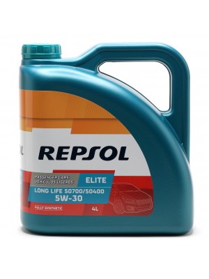Repsol Motoröl ELITE LONG LIFE 50700/50400 5W-30 4 Liter